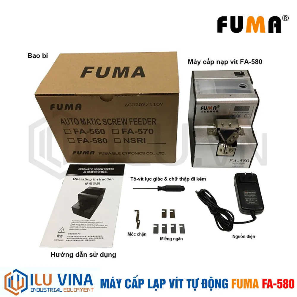 MÁY NẠP CẤP VÍT TỰ ĐỘNG FUMA FA-580 1
