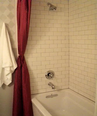 Removal of Shower Curtains