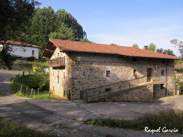 Barrio de Gallartu en Orozko (Bizkaia)