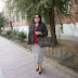 Look : falda midi ¿blazer o sudadera?