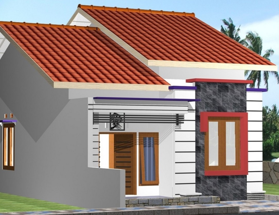 59 Desain  Rumah  dengan Biaya Murah  Paling Sederhana  dan 