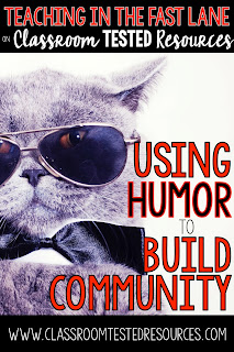 Have you tried using humor to build community in your classroom? Belly laughs are good for the body, mind, and soul!