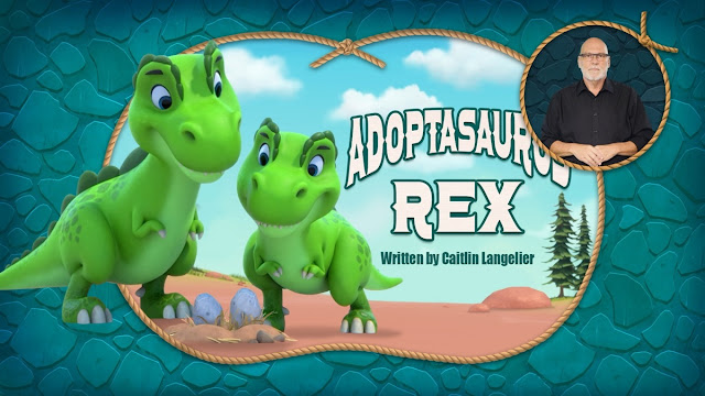 Dino Ranch Adoptasaurus Rex gay dinosaur adoption