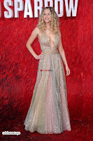 Jennifer Lawrence in a golde glittering gown at Red Sparrow Premiere in London ~  Exclusive Galleries 003.jpg