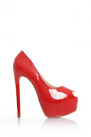  Pantofii  Mineli Boutique Beloved Red 
