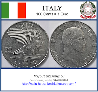 Italy 50 Centesimi @ 50