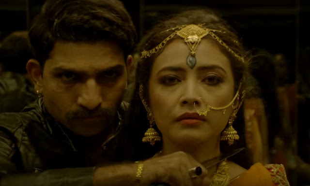 Jatin Sarna and Geetanjali Thapa in Sacred Games