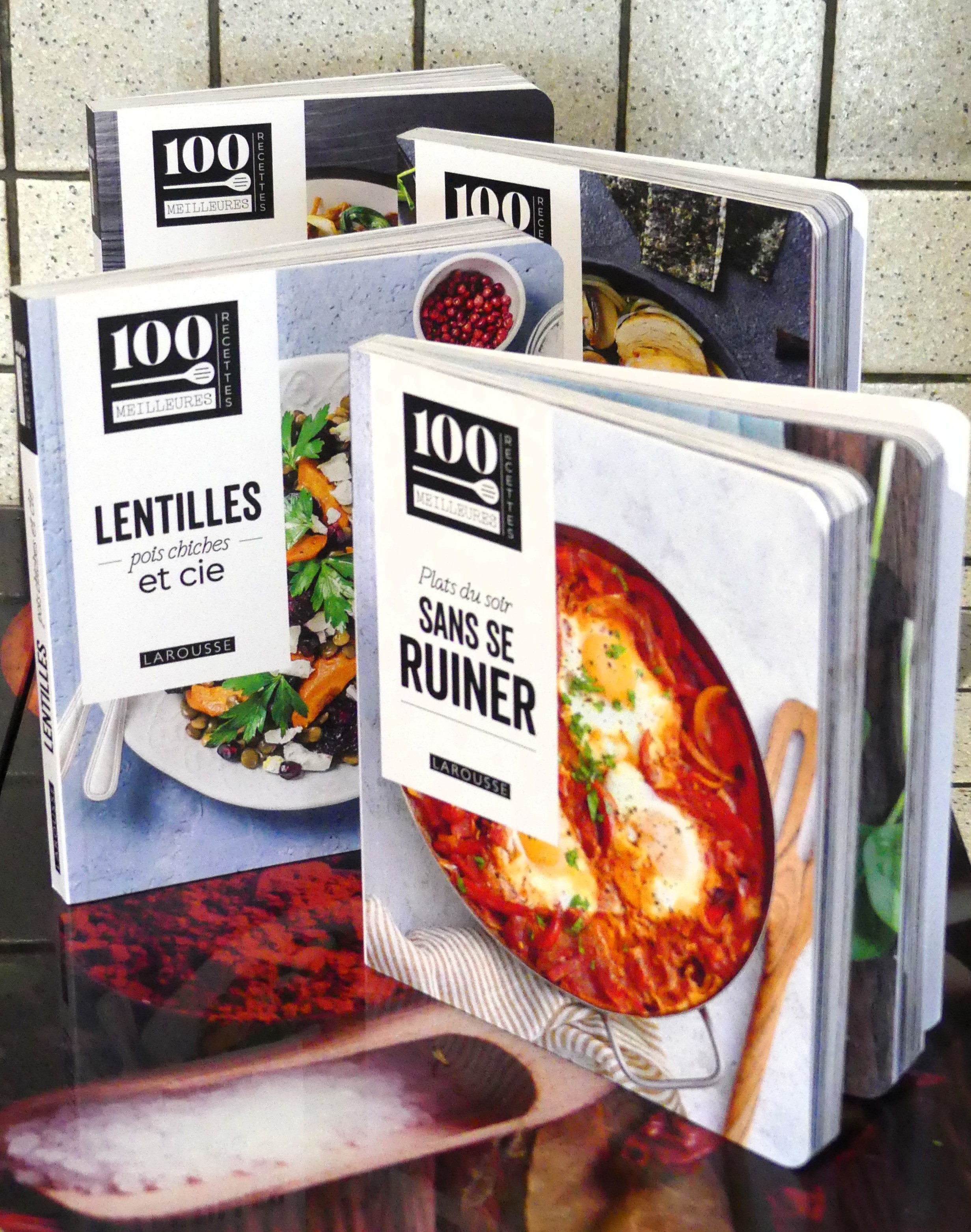 100 meilleures recettes aux Editions Larousse nouvelle présentation