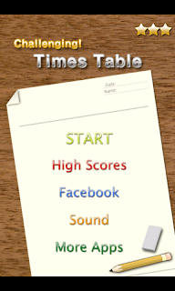 Challenging Times Table