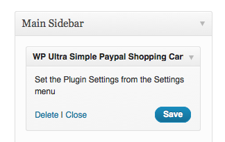 WP Ultra Simple Paypal Shopping Cart plugin