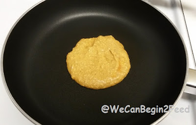 Pancake in pan