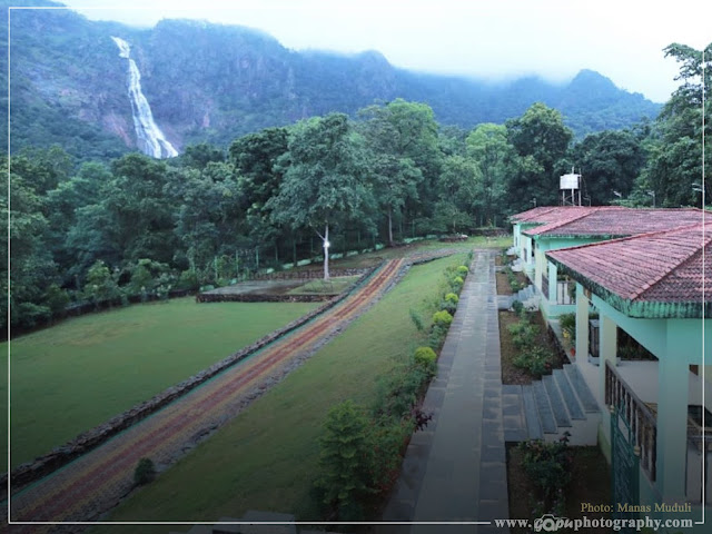 View of Waterfall from Khandadhar Nature camp, Sundergarh