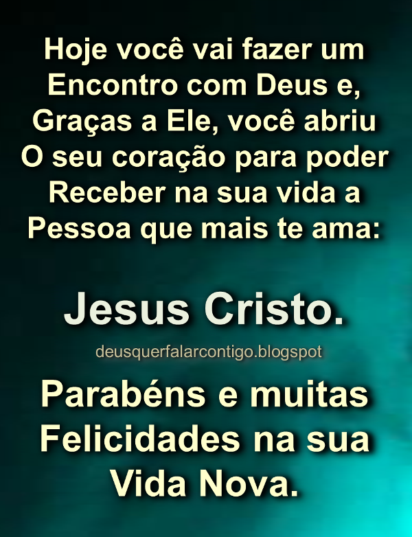 Mensagens de Fé da Palavra de Deus: Mensagem para quem vai 