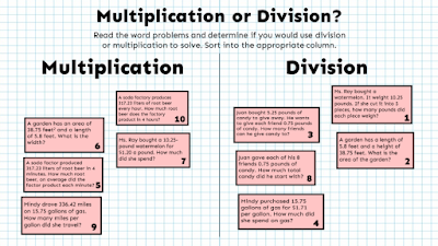 Multiply and Divide Decimals Word Problems