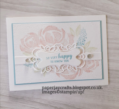 Beautiful Friendship Detailed Bands Dies Stampin Up