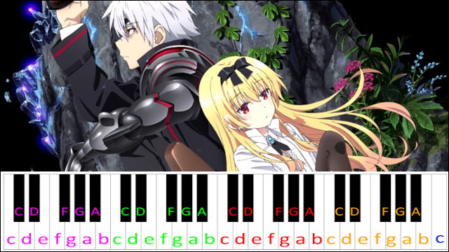 FLARE (Arifureta OP) Piano / Keyboard Easy Letter Notes for Beginners