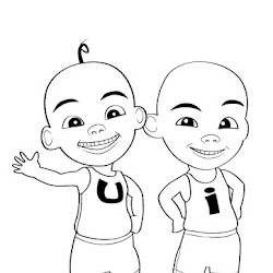 33 Gambar  Kartun Upin  Ipin  Untuk  Diwarnai  Gambar  Kartun HD