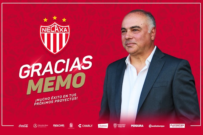 Guillermo Vázquez dejó de ser Director Técnico de Necaxa