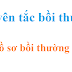 Nguyên tắc bồi thưởng bảo hiểm, hồ sơ bồi thường bảo hiểm