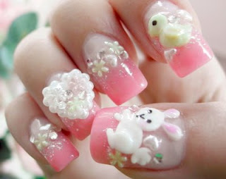 Latest Girls Nails Arts Designs Pictures