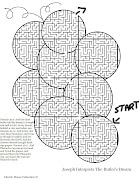 Print this black and white maze off and the let the kids find their .