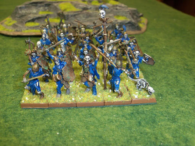 Mantic skeleton warriors