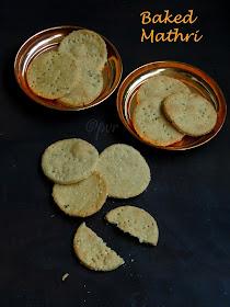 Baked Mathri, Mathri, Sesame Mathri