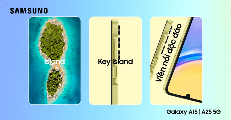 Samsung's new Key Island design