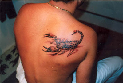 3D Scorpion Tattoo XXX 2