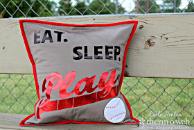  diy baseball pillow tutorial and pattern