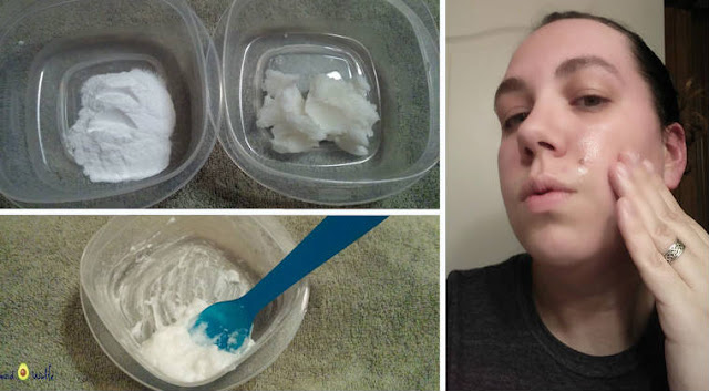 Wash Your Face with Coconut Oil and Baking Soda 3 times a Week, and This Will Happen in a Month ! (Video)