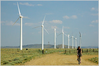 foto de aerogeneradores