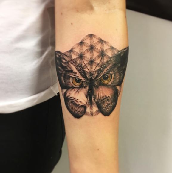 110+ Cute Owl Tattoos For Men (2019) Mystic Designs & Ideas | Tattoo