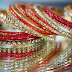 Colorful fancy bangles