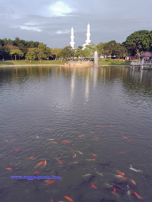  Seremban 2 City Park merah bercahaya sempena Chinese New Year