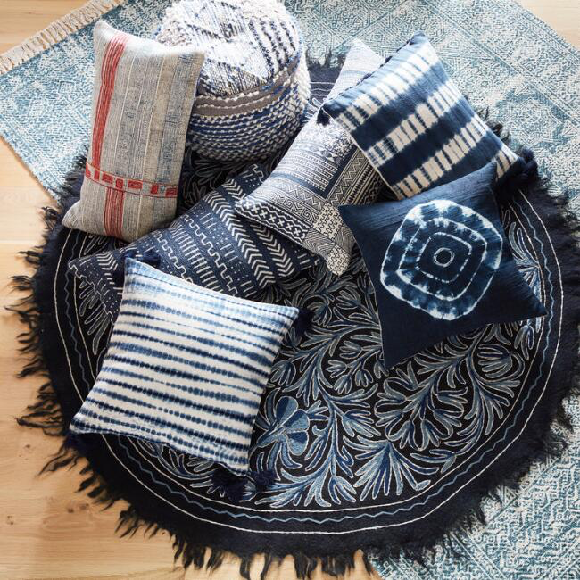 Shibori Pillows