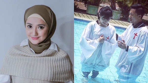 Dulu Mualaf dan Berhijab, Marcella Simon Kini Kembali ke Server Lama, Unggah Foto sedang Dibaptis