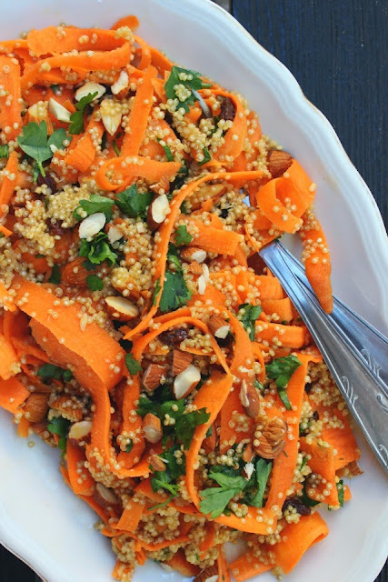 Moroccan Carrot & Quinoa Salad | happy hearted kitchen