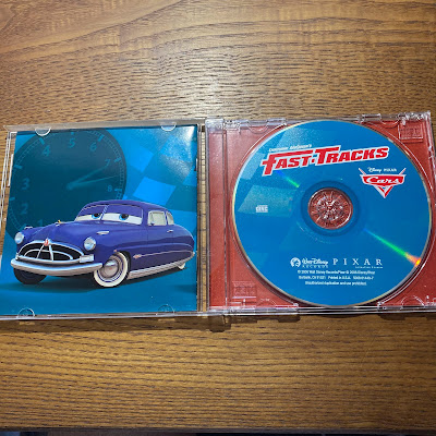 【ディズニーのCD】映画サントラ　「Lightning McQueen's Fast-Tracks」を買ってみた！