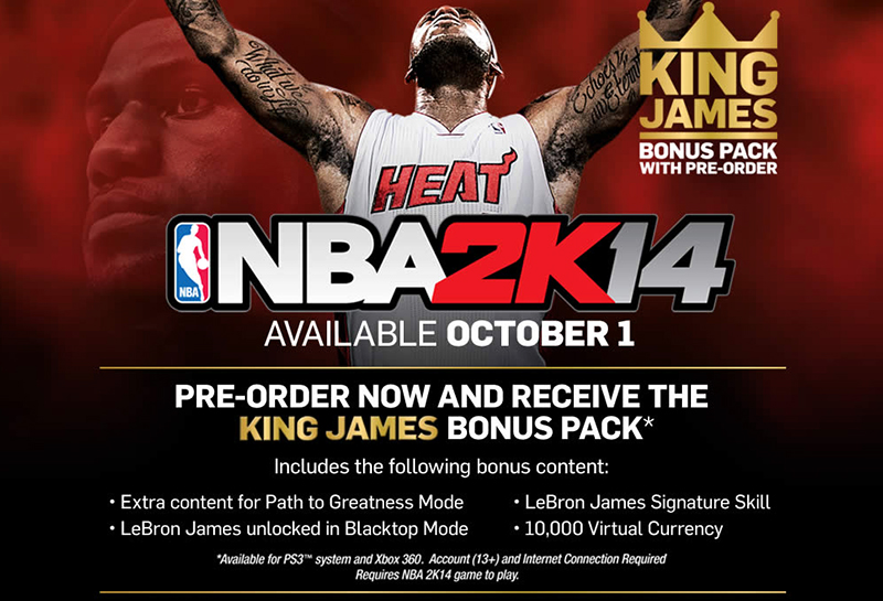 king james preorder bonus