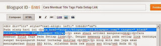 Cara Membuat Title Tags Pada Setiap Link