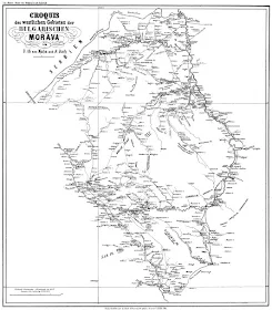 Hahn Bulgarian Morava map