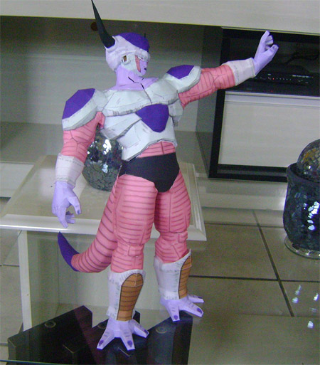 Dragon Ball Z Frieza Papercraft Second Form