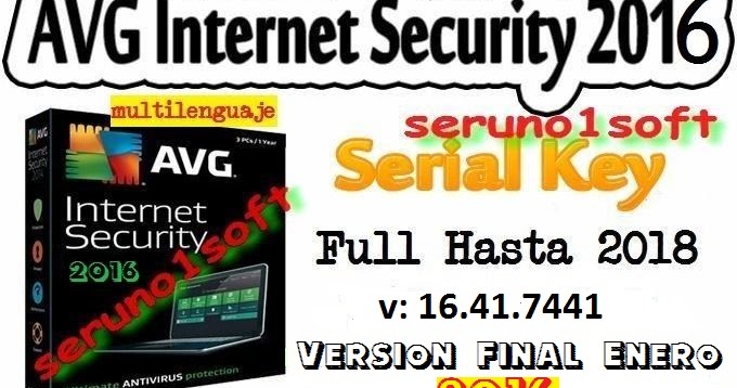 TusProgramaZ por Seruno1: AVG Internet Security 2016 build 