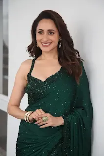 Pragya Jaiswal Stuns in Elegant Outfit at Daaku Maharaj Press Meet