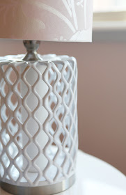 Cover Lamp Shade in Leftover Wallpaper DIY Home Goods Lamp Brooke Jones Interior 