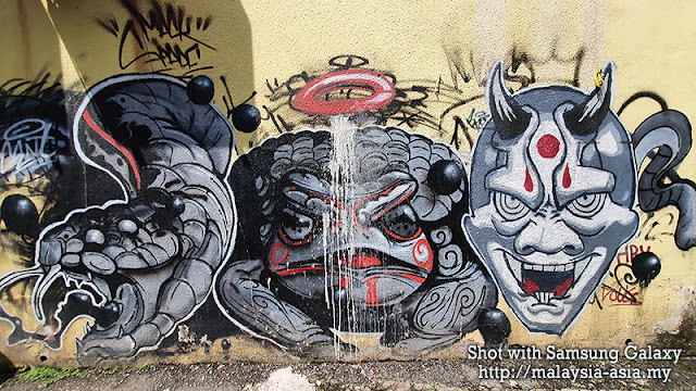 Malaysia Street Art Photography