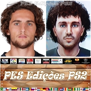 Adrien Rabiot (PSG) e França PES PS2