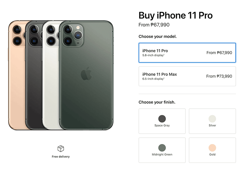 Apple Iphone 11 11 Pro 11 Pro Max Priced In The Philippines