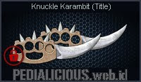 Knuckle Karambit (Title)